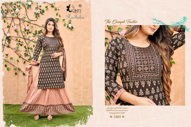 Radhika By Kinti 1001-1006 Readymade Salwar Suits Catalog